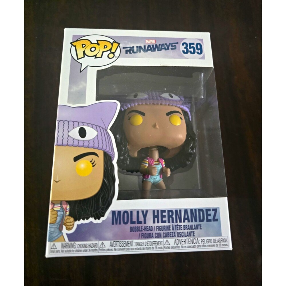 Funko Pop! Marvel Runaways Molly Hernandez #359 Bobble-Head Vinyl (2018)